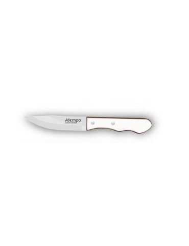 Cuchillo para Churrasco Mango Blanco 125-13 [LOTE DE 4 Unidades] KITCHEN BRANDS