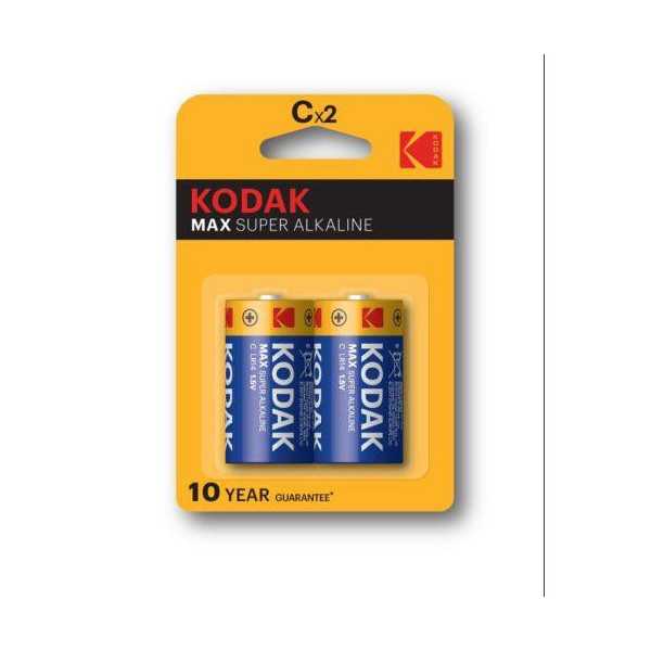 Pila Alcalina Max C LR-14 (BL-2) 30952836 [LOTE DE 14 Unidades] KODAK