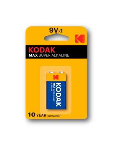 Pila Alcalina Max 9V 6LRR61 30952850 [LOTE DE 16 Unidades] KODAK