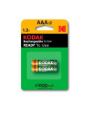 Pila Recargable Ni-MH Aaa LR3 (BL.-2) [LOTE DE 10 Unidades] KODAK
