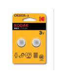 Pila Botón Litio Max 2025 (BL-2) 30417670 [LOTE DE 30 Unidades] KODAK