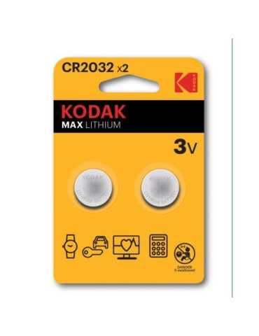 Pila Botón Litio Max 2032 (BL-2) 30417687 [LOTE DE 30 Unidades] KODAK