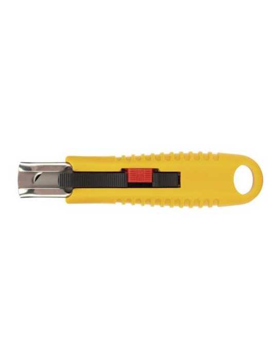 Cutter de Seguridad Safety Automático [LOTE DE 4 Unidades] KOMELON