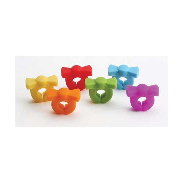 Marcador de Copas 49601 (6 Piezas) [LOTE DE 8 Unidades] KOOK TIME