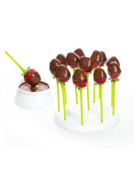 Set Servir Frutas con Chocolate 11912 [LOTE DE 4 Unidades] KOOK TIME