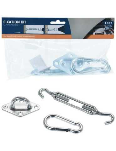 Set Fijación 3 Piezas Accesorios Toldo Vela [LOTE DE 8 Unidades] KOOPMAN