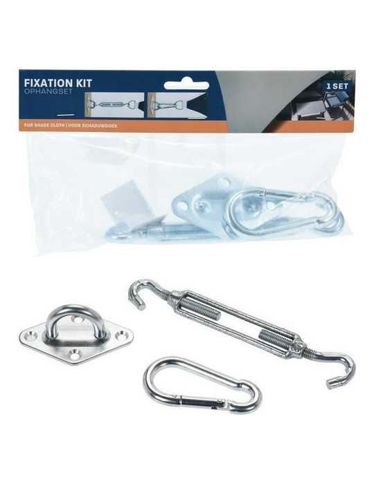 Set Fijación 3 Piezas Accesorios Toldo Vela [LOTE DE 8 Unidades] KOOPMAN