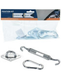 Set Fijación 3 Piezas Accesorios Toldo Vela [LOTE DE 8 Unidades] KOOPMAN