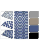 Esterilla Camping 90X180CM Diseño Surtido [LOTE DE 4 Unidades] KOOPMAN
