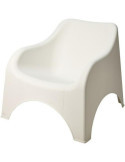 Sillon Resina Relax Nuvola Blanco 78X71X79 cm KOOPMAN
