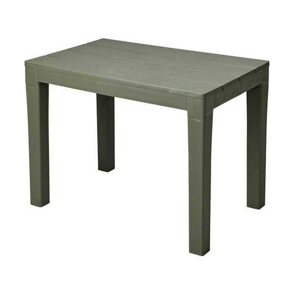Mesa Auxiliar Resina Jardín 60X38CM Antracita [LOTE DE 2 Unidades] KOOPMAN