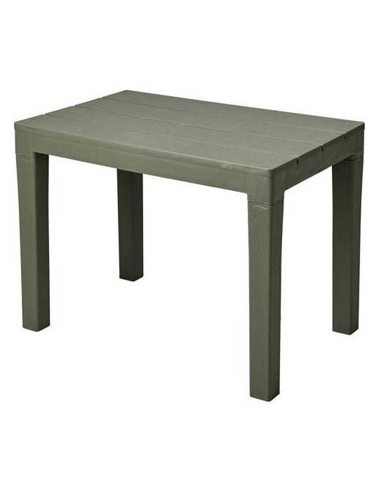 Mesa Auxiliar Resina Jardín 60X38CM Antracita [LOTE DE 2 Unidades] KOOPMAN
