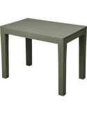 Mesa Auxiliar Resina Jardín 60X38CM Antracita [LOTE DE 2 Unidades] KOOPMAN