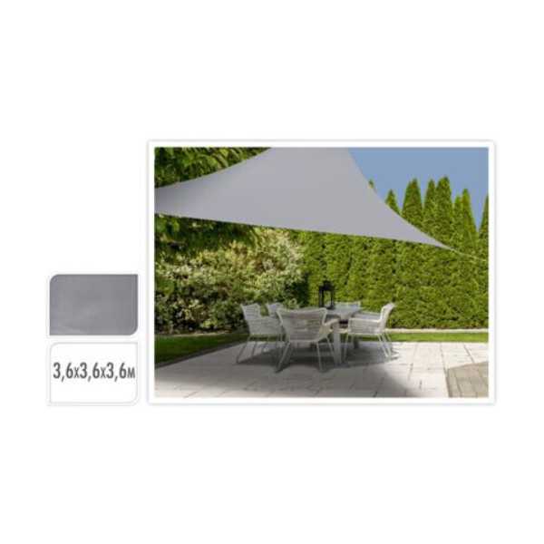 Lona Tringular Poliéster Gris 360X360M C46400400 [LOTE DE 2 Unidades] KOOPMAN