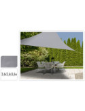 Lona Tringular Poliéster Gris 360X360M C46400400 [LOTE DE 2 Unidades] KOOPMAN