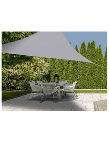 Lona Tringular Poliéster Gris 360X360M C46400520 [LOTE DE 2 Unidades] KOOPMAN