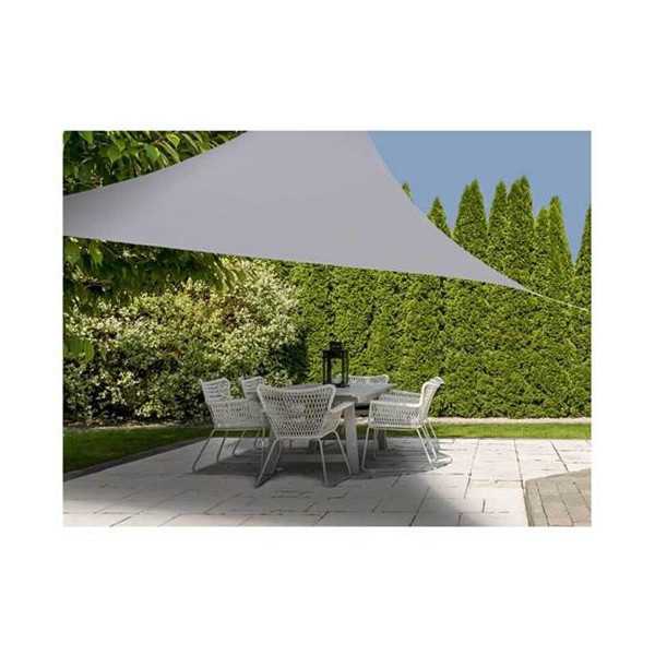 Lona Tringular Poliéster Gris 360X360M C46400520 [LOTE DE 2 Unidades] KOOPMAN