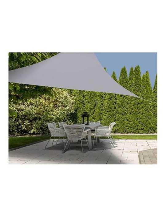 Lona Tringular Poliéster Gris 360X360M C46400520 [LOTE DE 2 Unidades] KOOPMAN