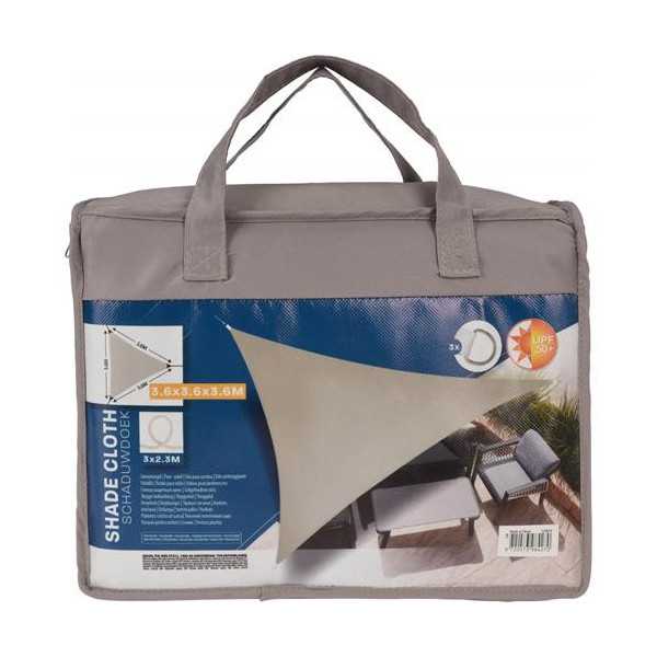 Toldo Sombreador 3.6X3.6X3.6M Arena C46400610 [LOTE DE 2 Unidades] KOOPMAN