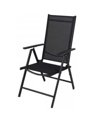 Sillon Respaldo Alto Plegable Acero FD4000540 KOOPMAN