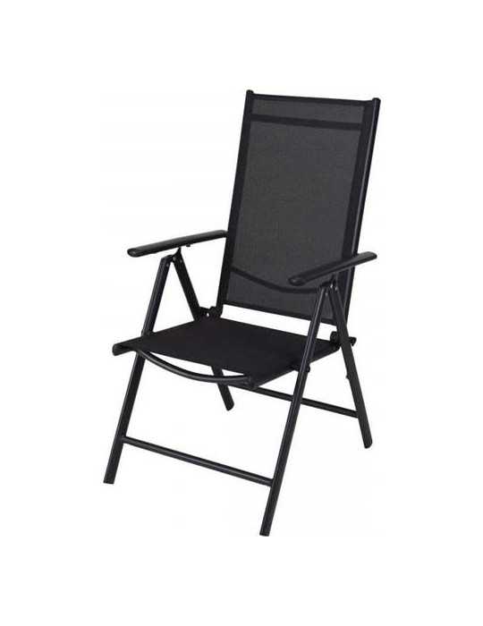 Sillon Respaldo Alto Plegable Acero FD4000540 KOOPMAN