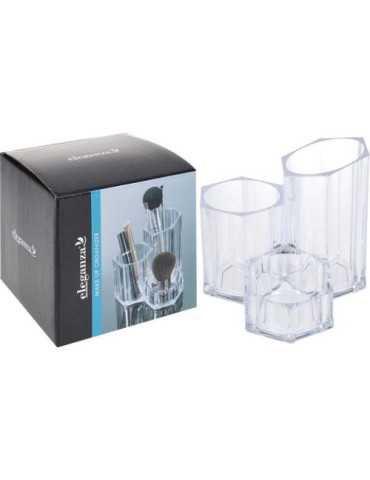 Set 3 Organizadores Maquillaje 159800070 [LOTE DE 6 Unidades] KOOPMAN