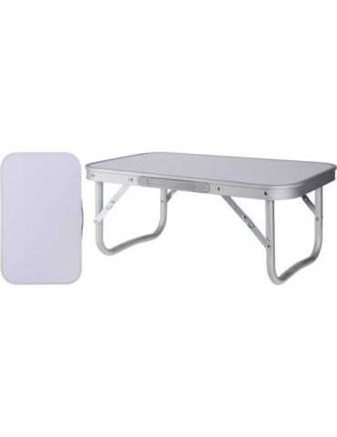 Mesa Plegable Camping Blanca 56X34X24CM [LOTE DE 2 Unidades] KOOPMAN