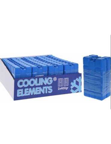 Elementos Refrigerantes Set. 2X400GR [LOTE DE 18 Unidades] KOOPMAN