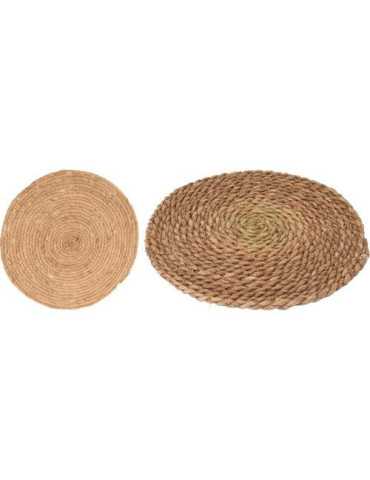Mantel Individual Redondo Yute 38CM [LOTE DE 12 Unidades] KOOPMAN