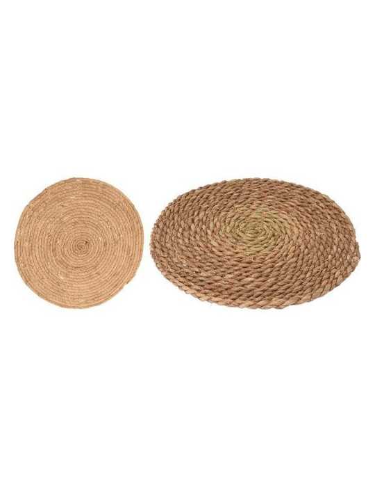 Mantel Individual Redondo Yute 38CM [LOTE DE 12 Unidades] KOOPMAN