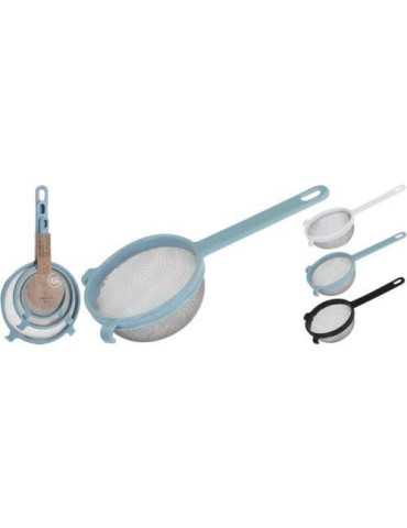Set 3 Coladores Plástico Surtido 170429140 [LOTE DE 4 Unidades] KOOPMAN