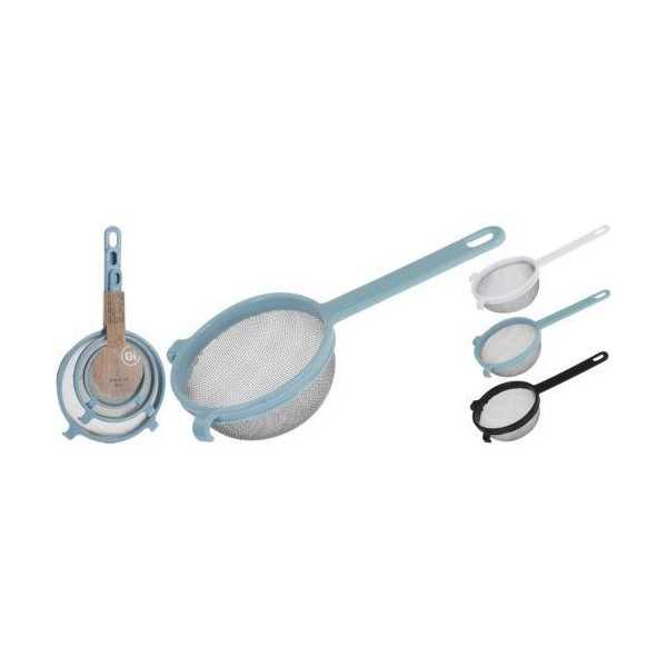 Set 3 Coladores Plástico Surtido 170429140 [LOTE DE 4 Unidades] KOOPMAN