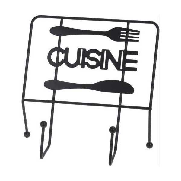 Atril Cocina Metal Negro C80620920 [LOTE DE 8 Unidades] KOOPMAN