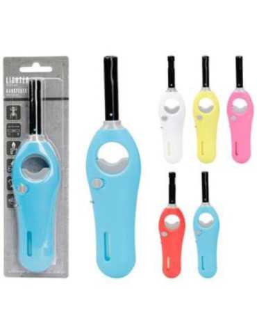 Encendedor Cocina Recargable Surtido YV1800530 [LOTE DE 18 Unidades] KOOPMAN