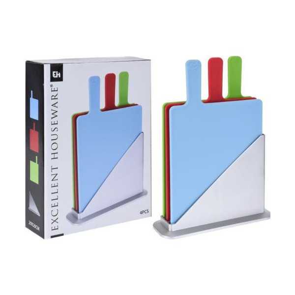 Juego 3 Tablas Trinchar 29X20 cm 404000760 [LOTE DE 4 Unidades] KOOPMAN