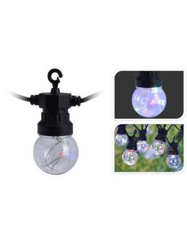 Guirnalda 10 Bombillas 50 LED AXC100100 [LOTE DE 2 Unidades] KOOPMAN