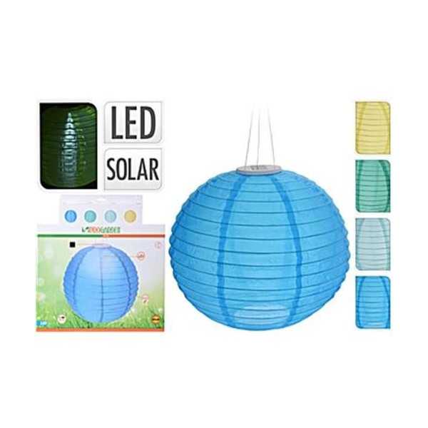 Lámpara LED Solar Esférica 40CM DX9200470 [LOTE DE 6 Unidades] KOOPMAN