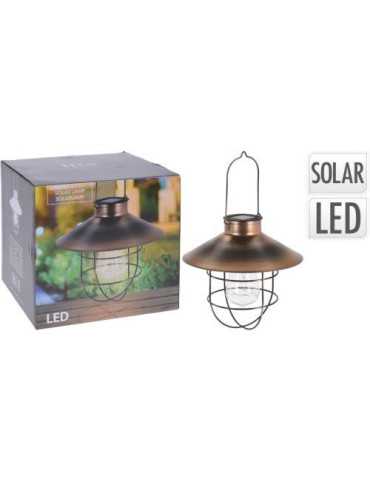 Lámpara Farol Solar LED Recargable 512000560 [LOTE DE 4 Unidades] KOOPMAN