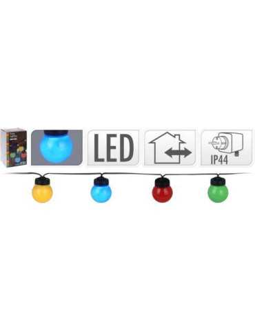 Guirnalda 20 LED Fiesta Multicolor C46990650 [LOTE DE 2 Unidades] KOOPMAN