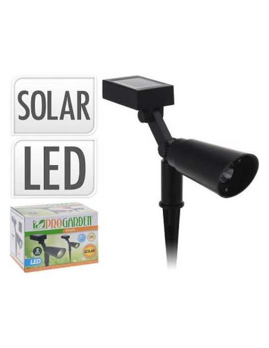 Set 2 Pincho Solar Negro [LOTE DE 4 Unidades] KOOPMAN