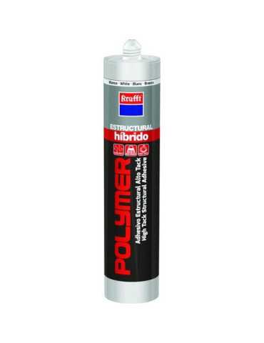 Adhesivo Montaje Estructural Polymer H-200 Blanco [LOTE DE 4 Unidades] KRAFFT