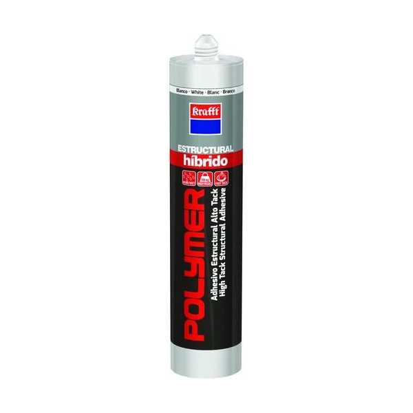 Adhesivo Montaje Estructural Polymer H-200 Blanco [LOTE DE 4 Unidades] KRAFFT