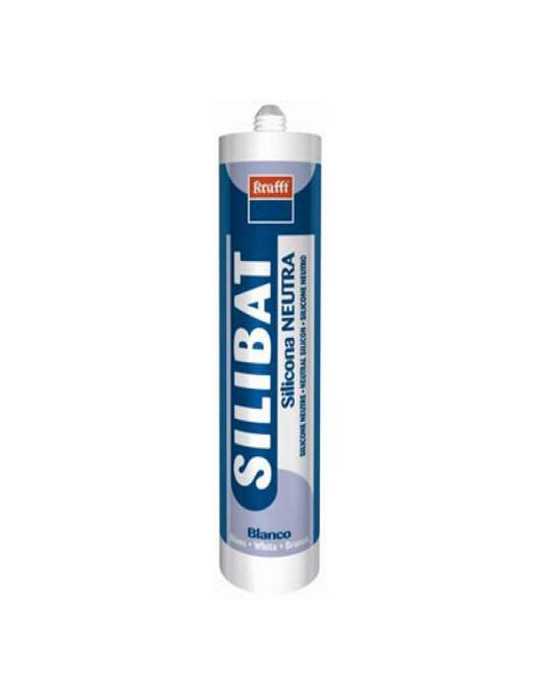Silicona Neutra 300 ml Blanca Silibat [LOTE DE 6 Unidades] KRAFFT