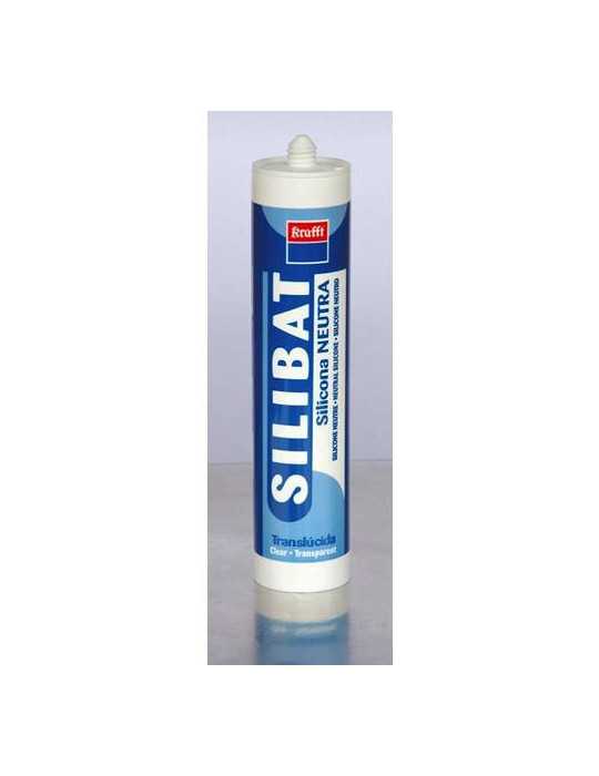 Silicona Neutra 300 ml Transparente Silibat [LOTE DE 6 Unidades] KRAFFT