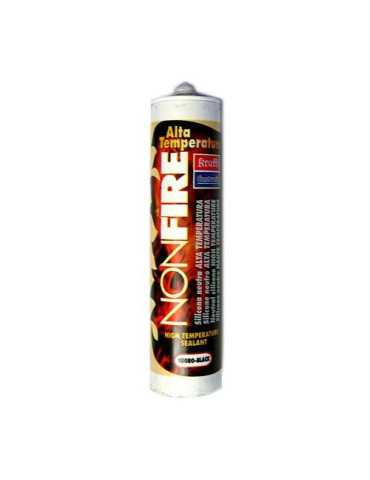 Silicona Nonfire Alta Temperatura 300 ml 54053 [LOTE DE 4 Unidades] KRAFFT