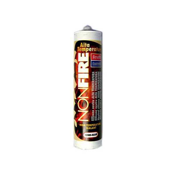 Silicona Nonfire Alta Temperatura 300 ml 54053 [LOTE DE 4 Unidades] KRAFFT