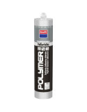 Sellador Polimer PRO Gris 290 ml 59913 [LOTE DE 6 Unidades] KRAFFT