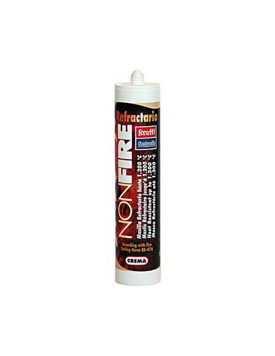 Masilla Refractaria Nonfire 300 ml 50743 [LOTE DE 8 Unidades] KRAFFT