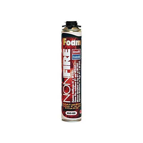 Espuma Poliuretano Nonfire B1 750 ml 50185 [LOTE DE 2 Unidades] KRAFFT