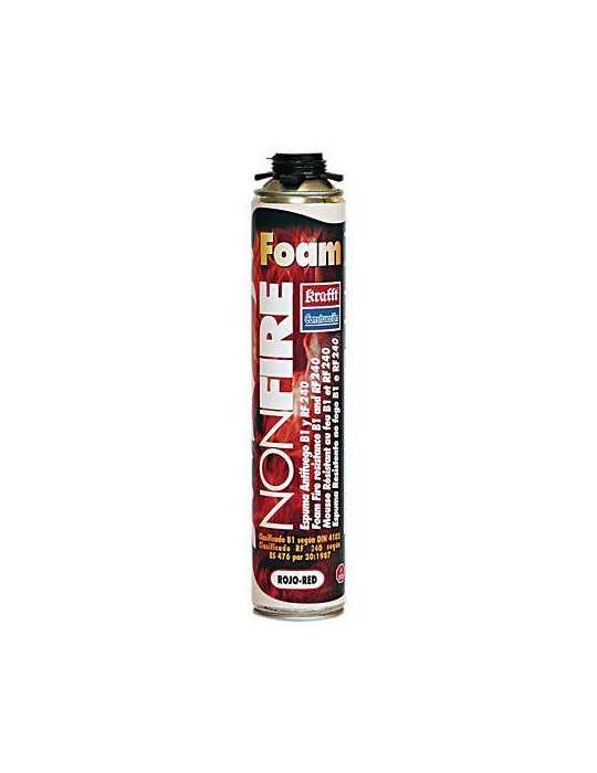Espuma Poliuretano Nonfire B1 750 ml 50185 [LOTE DE 2 Unidades] KRAFFT